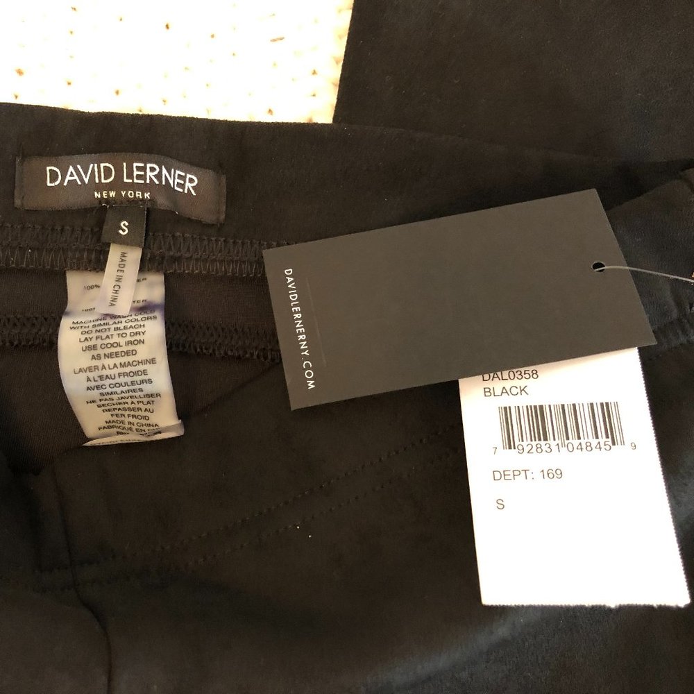 David Lerner NYC Suede Leggings NWT – Size S (Fits XS) – Night Out Energy